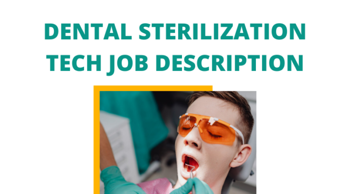 Dental Sterilization Tech Job Description